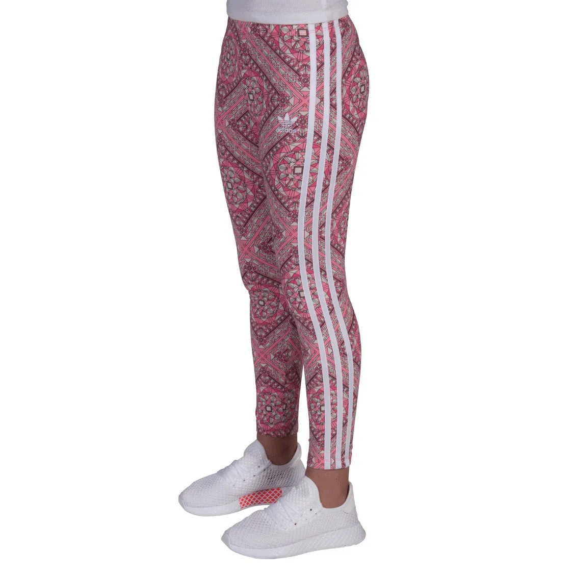 Adidas Originals Graphic All Over Print Women's Leggings Multicolor/White