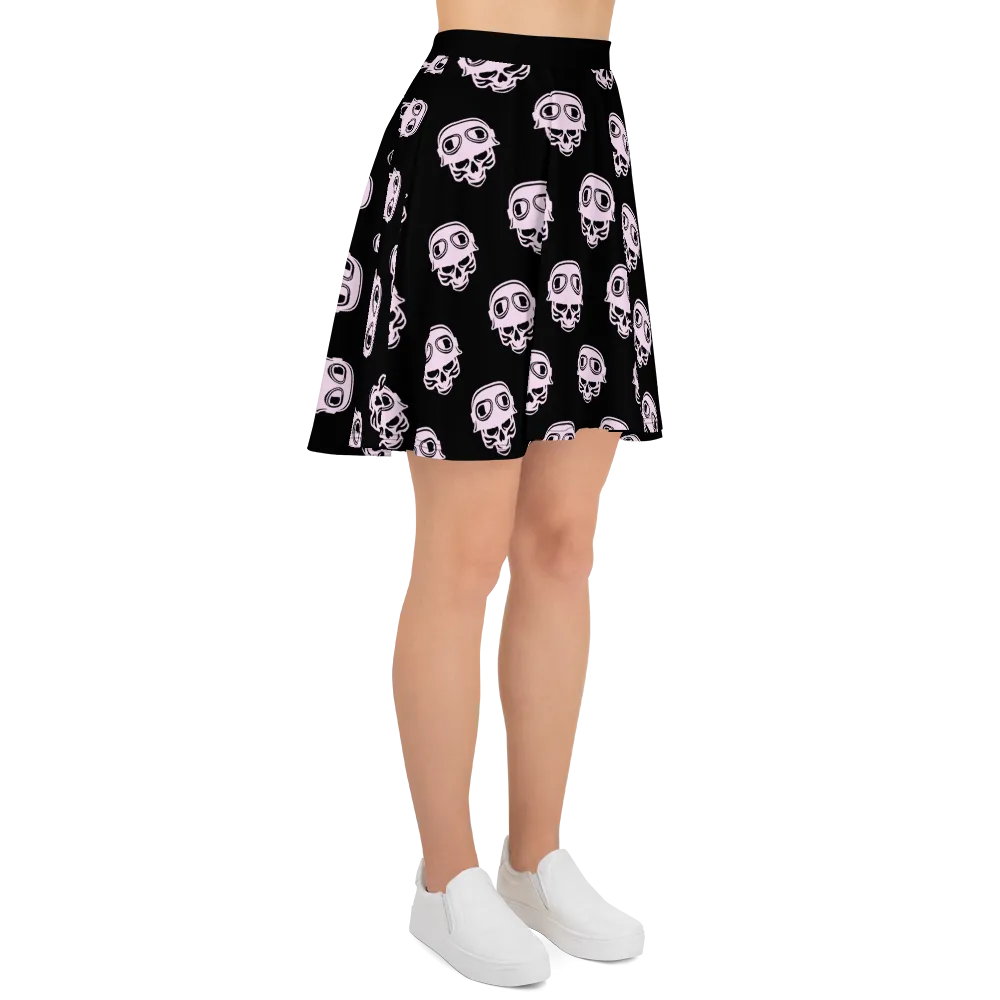Always Look On The Bright Side of Death Skater Skirt