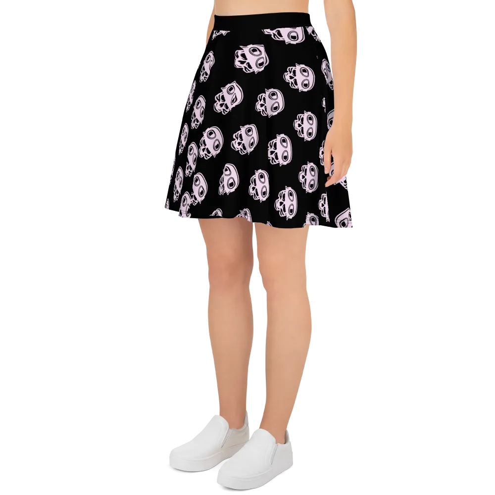 Always Look On The Bright Side of Death Skater Skirt