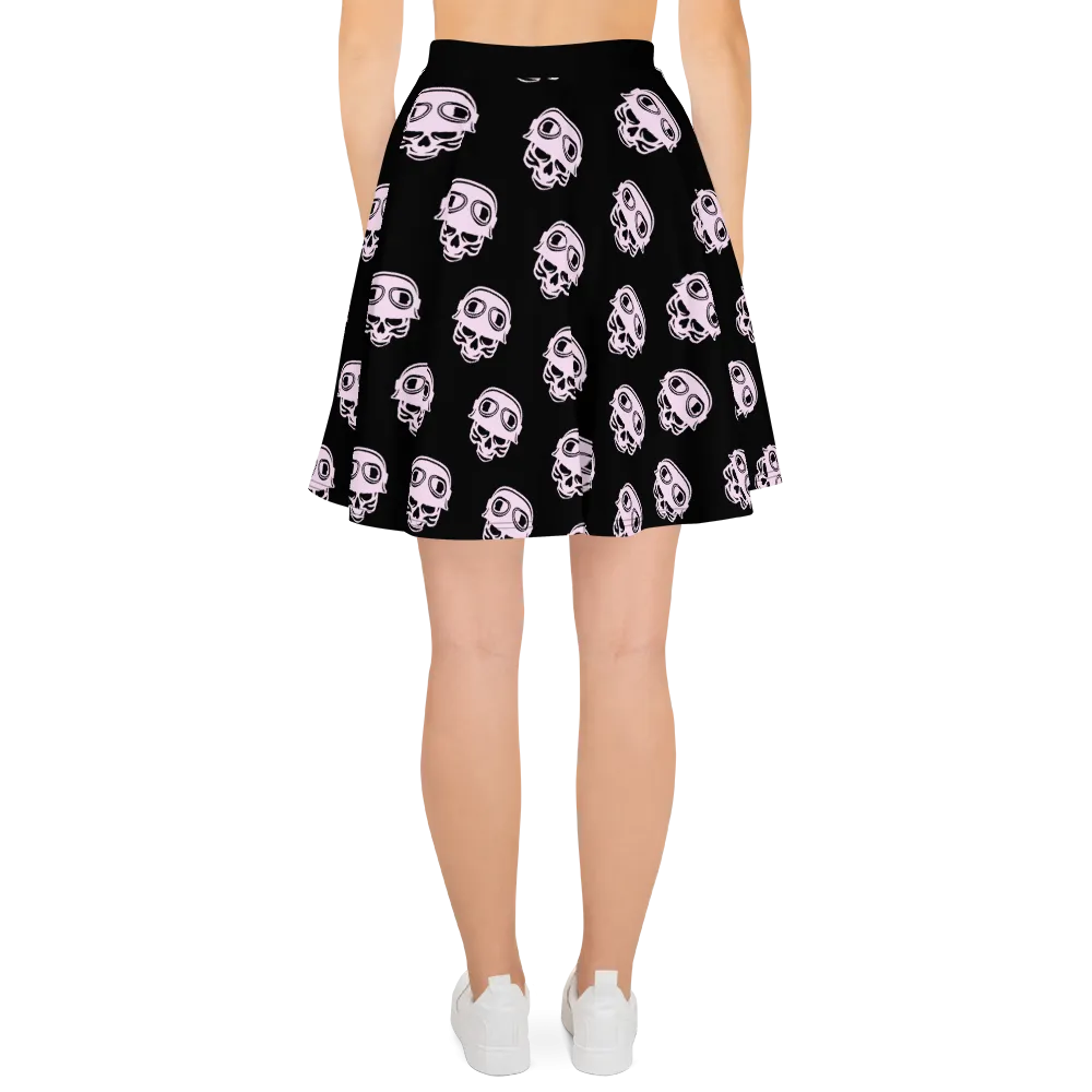 Always Look On The Bright Side of Death Skater Skirt