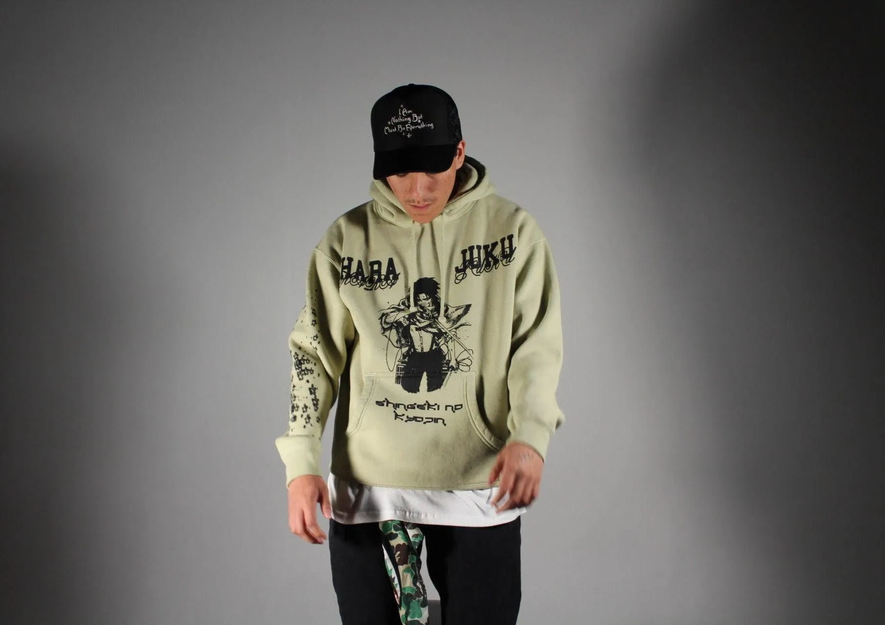Anime Builds Strong Bones - AoT Levi Hoodie