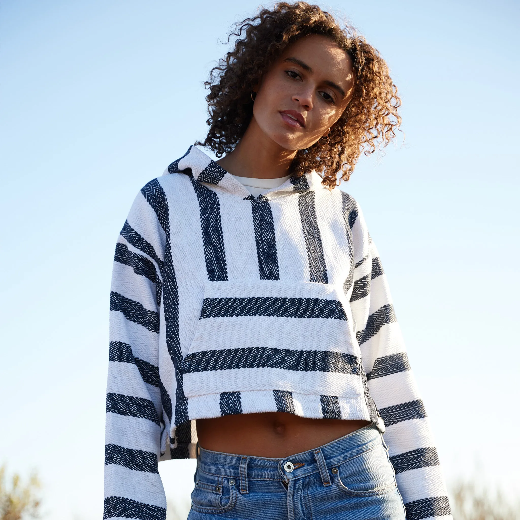 Baja Cropped Hoodie - Altamira