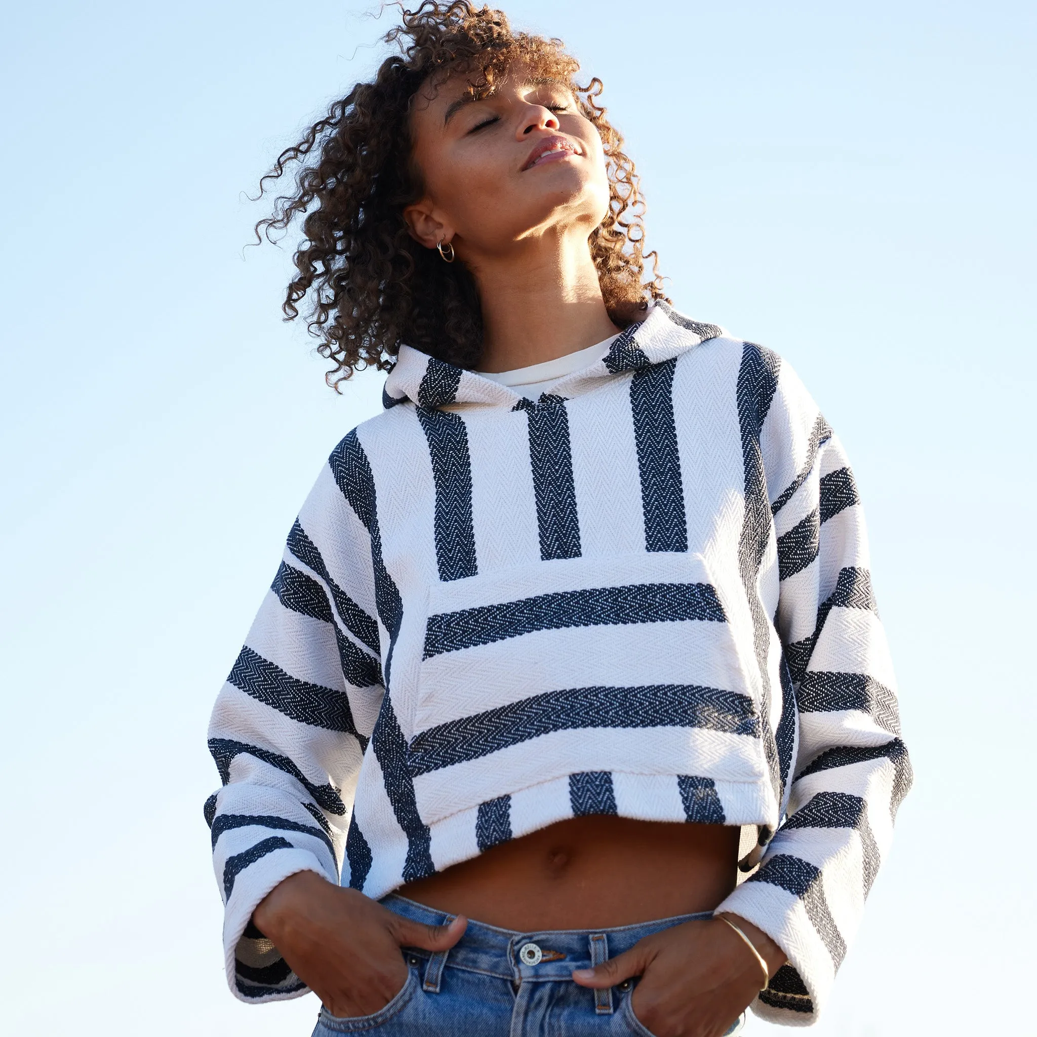 Baja Cropped Hoodie - Altamira