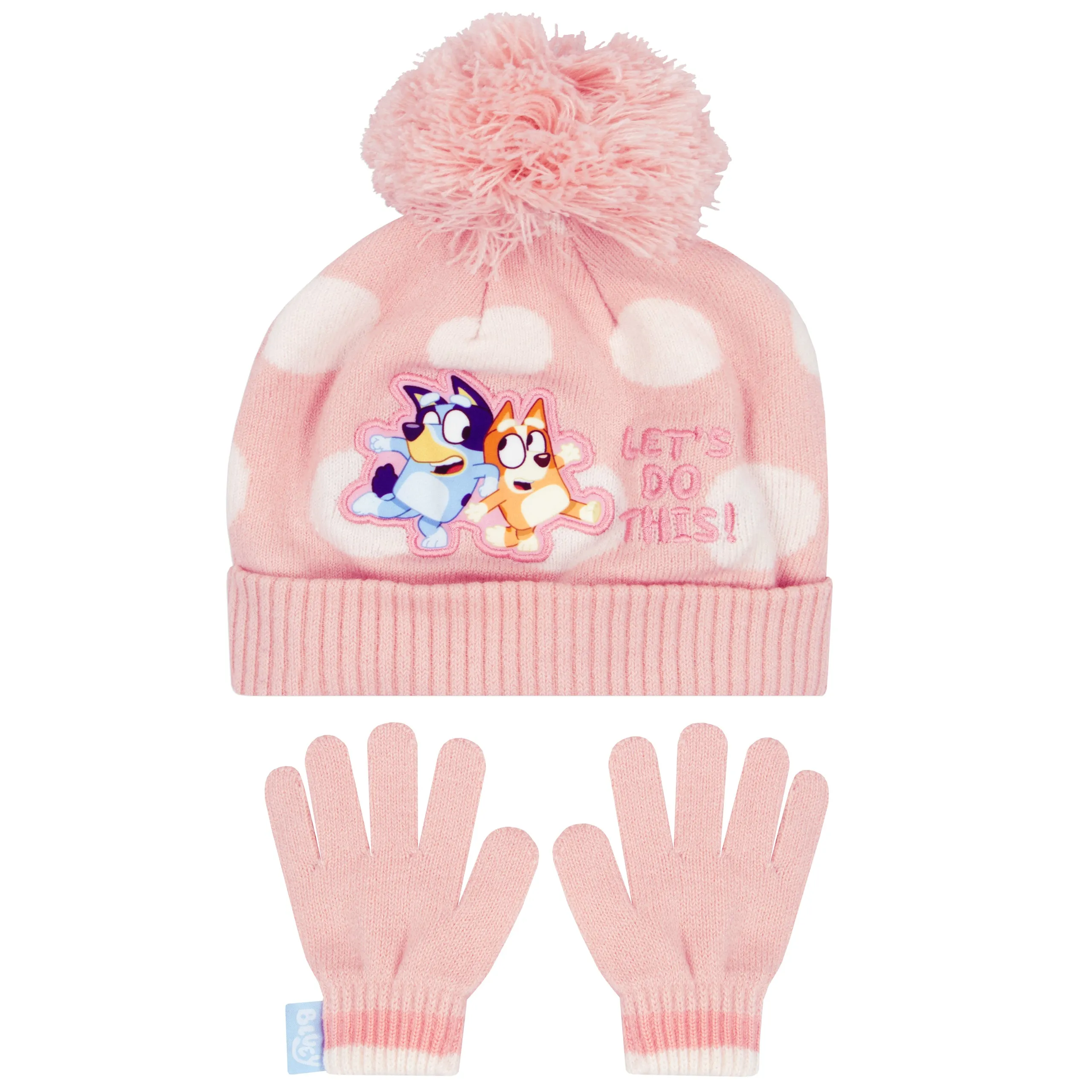 Bluey Hat And Gloves Set - Let’s Do This!