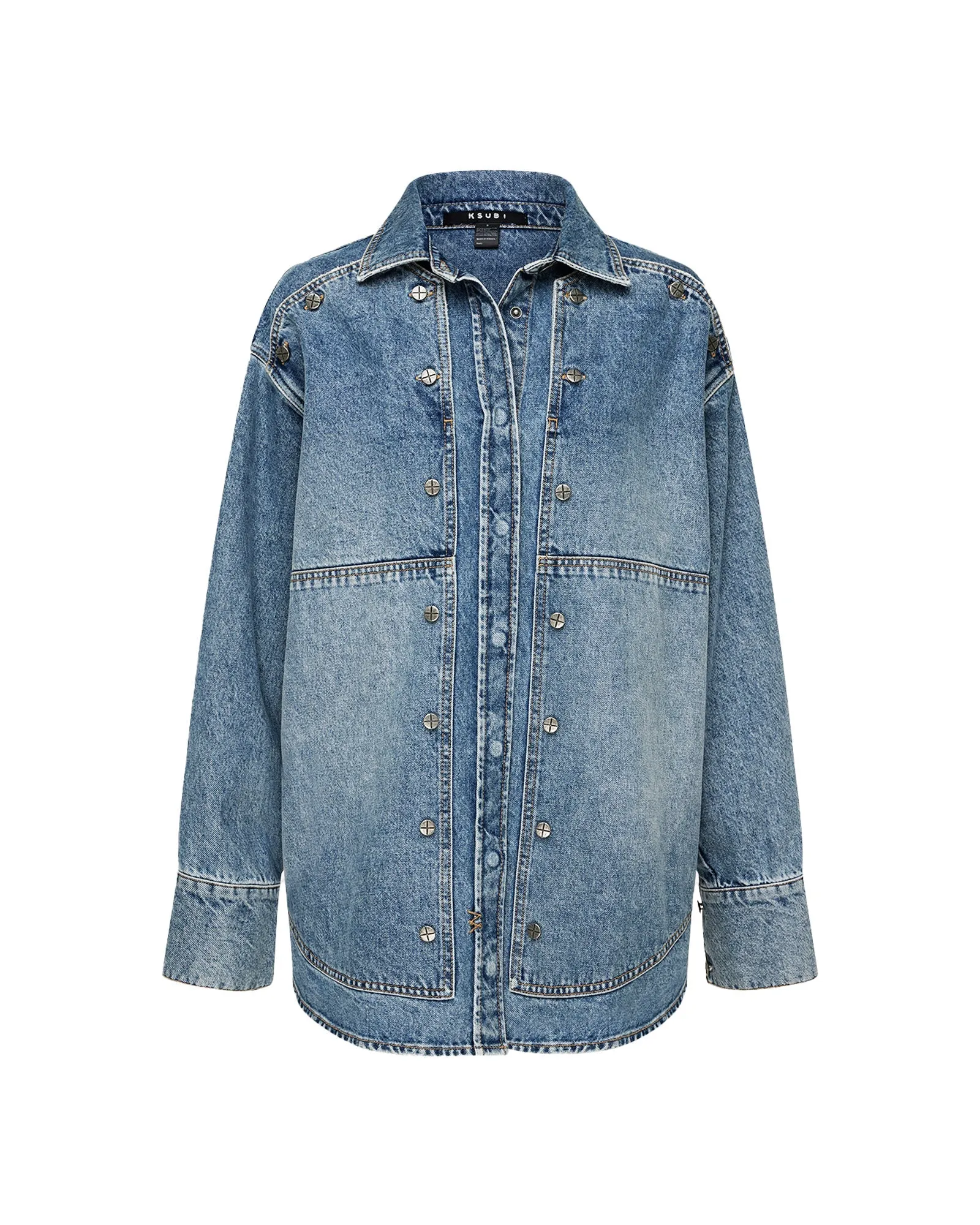 BOLT OVERSIZED LS SHIRT SWEPT