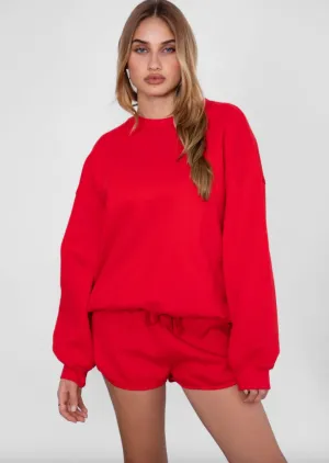 chill girl crewneck pullover