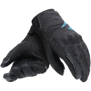 Dainese Trento D-Dry Ladies Gloves Black / Ocean Depth