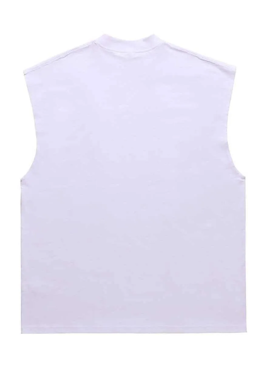 Dinosaur sleeveless tshirt dragon print tank top surfer vest