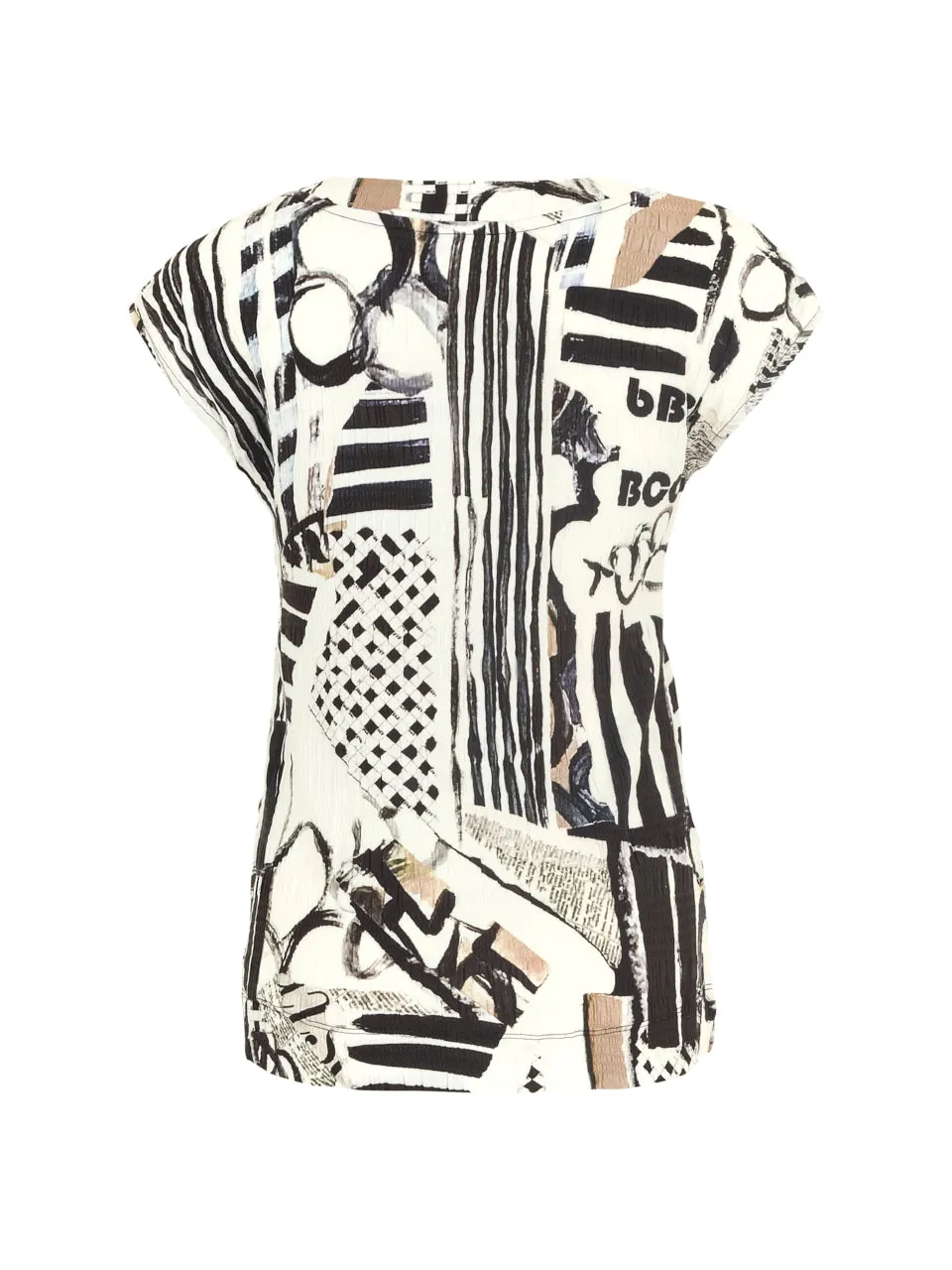 Dolcezza Decoding V Neck Top
