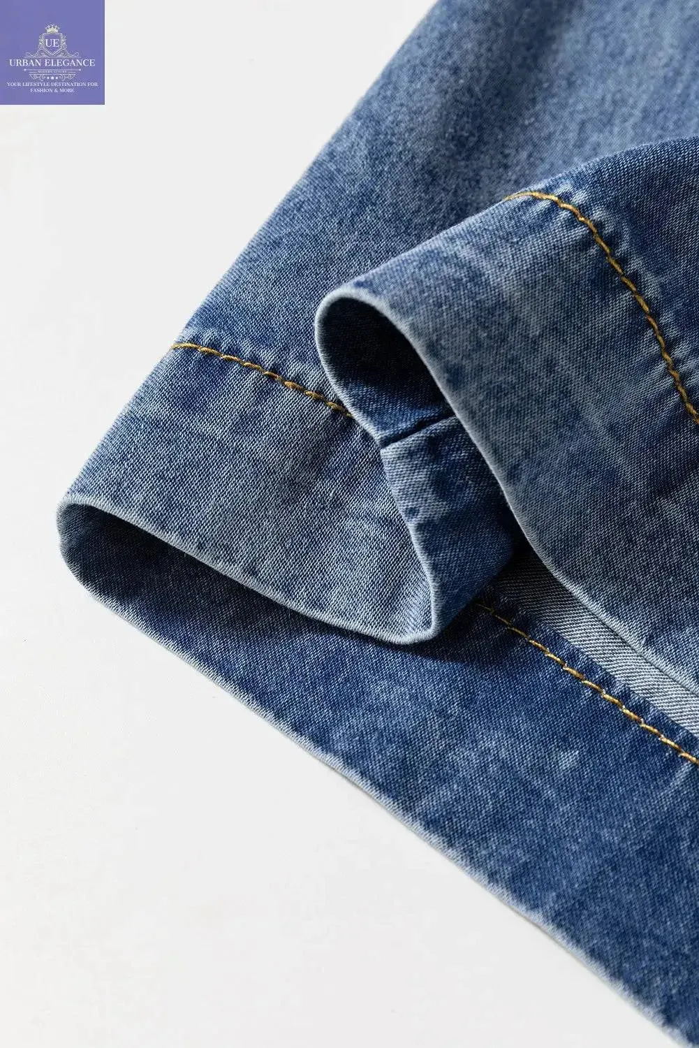 Dusk Blue Plus Size High Waist Jeans