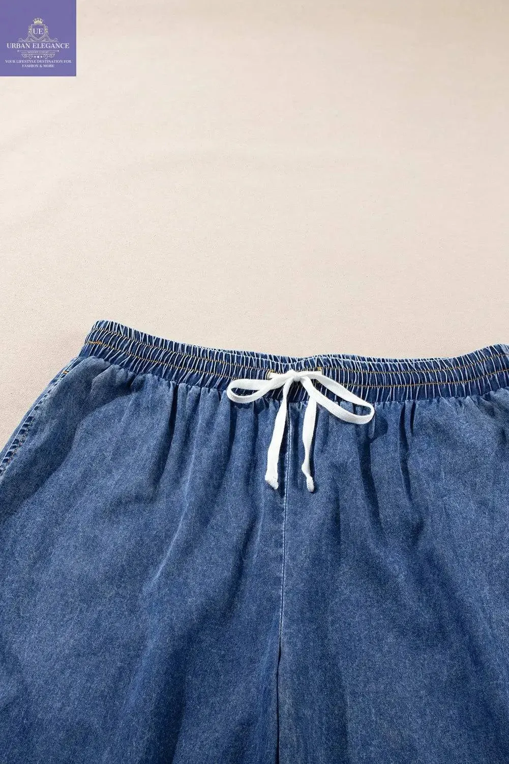 Dusk Blue Plus Size High Waist Jeans