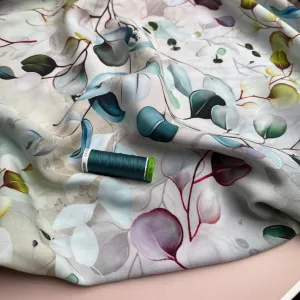 Elegant Eucalyptus Viscose Fabric