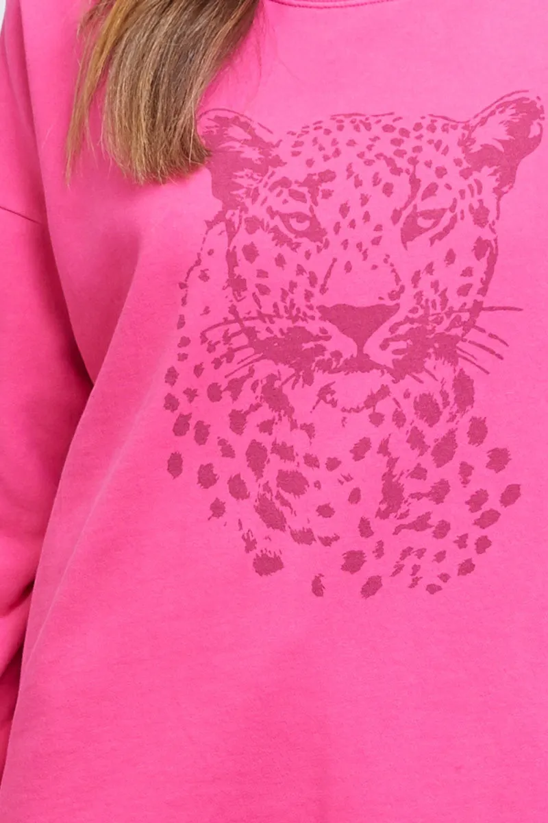 Elm - Cheetah Crew - Raspberry Sorbet