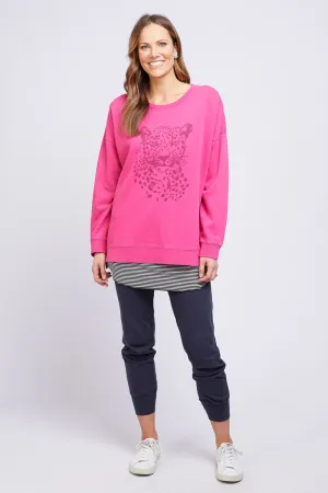 Elm - Cheetah Crew - Raspberry Sorbet
