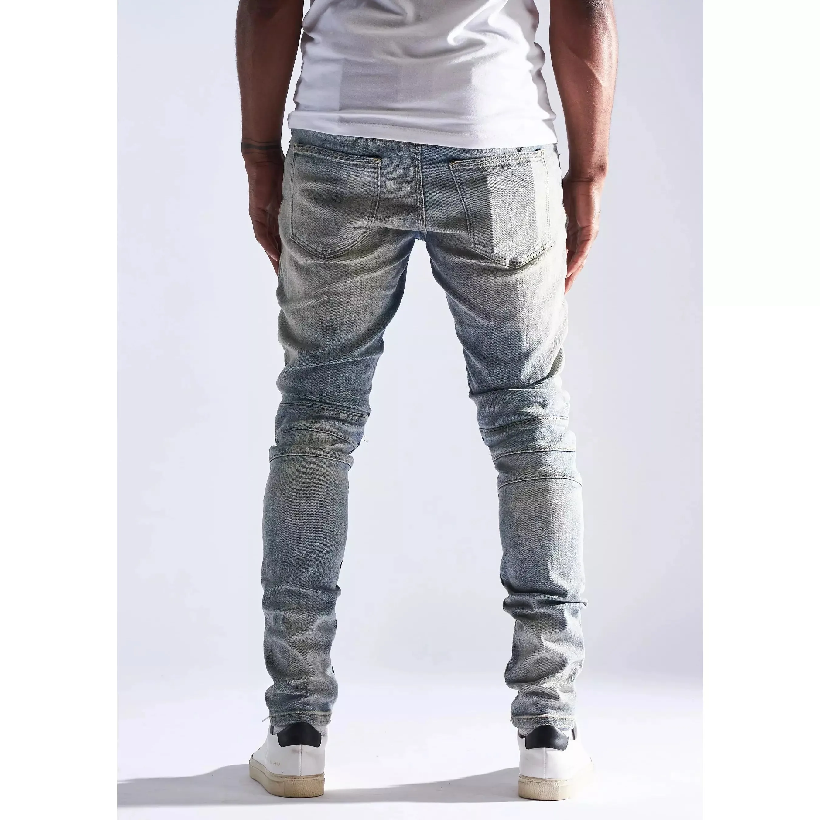 Embellish FB9 Blue Biker Denim Jeans (EMBHOL21-1-11)