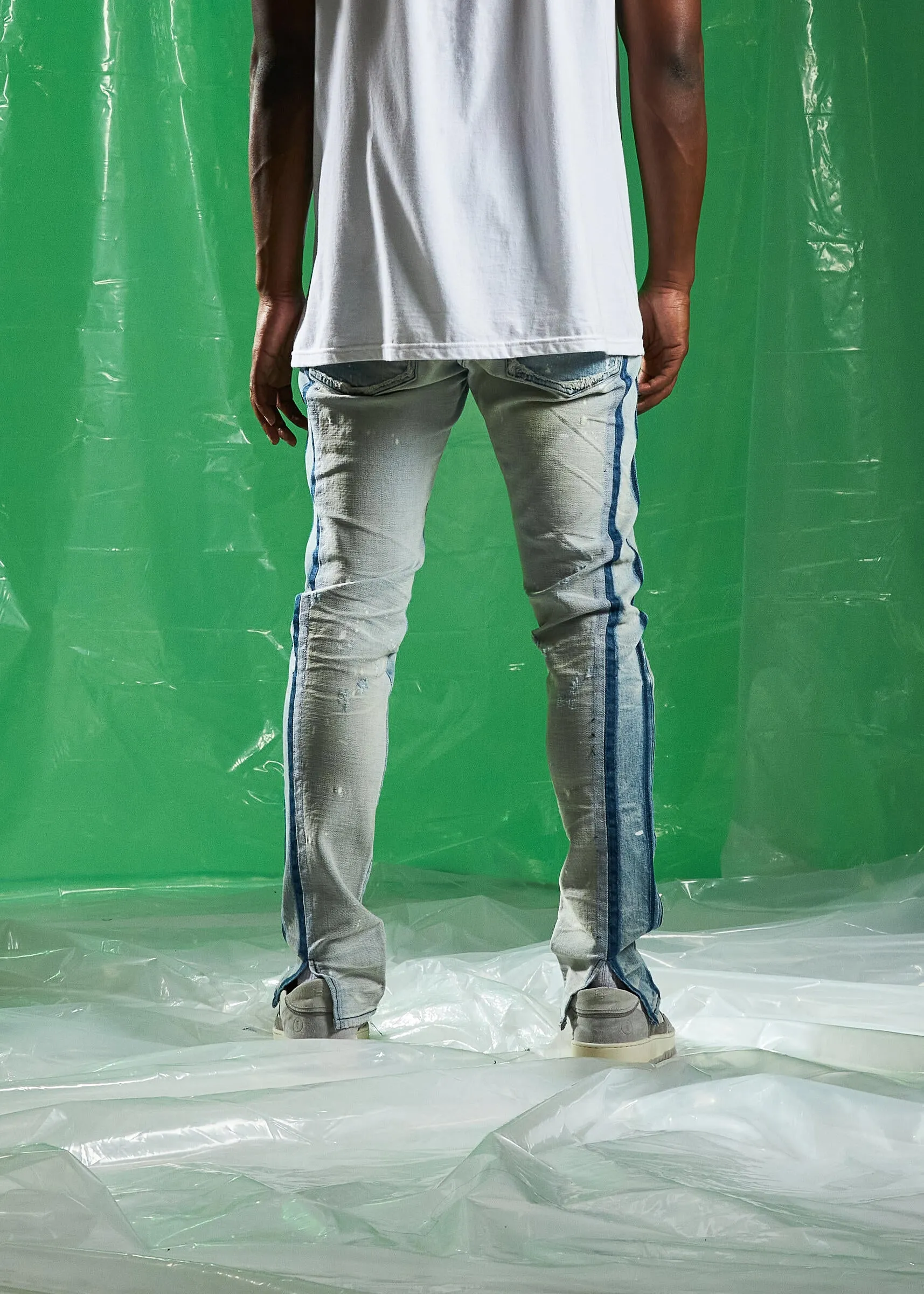 Embellish Kayden Light Blue Wash Denim Jeans (EMBSPR24-020)