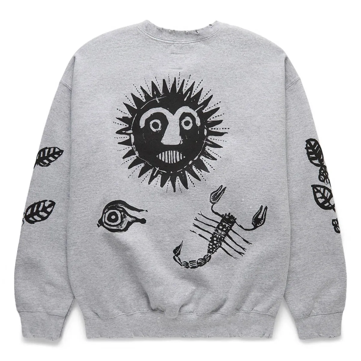 ETHIOPIA PRINT VINTAGE SWEATSHIRT