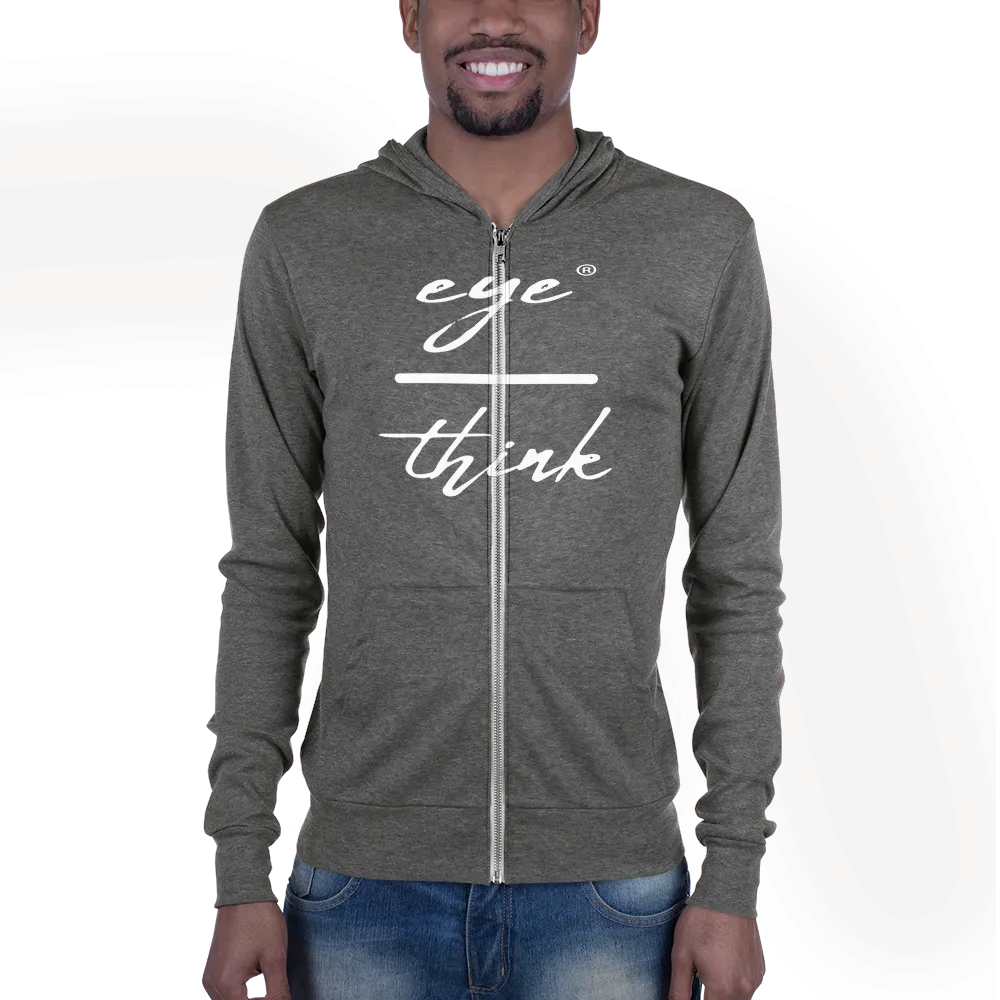 eyeoverthink® Unisex zip hoodie