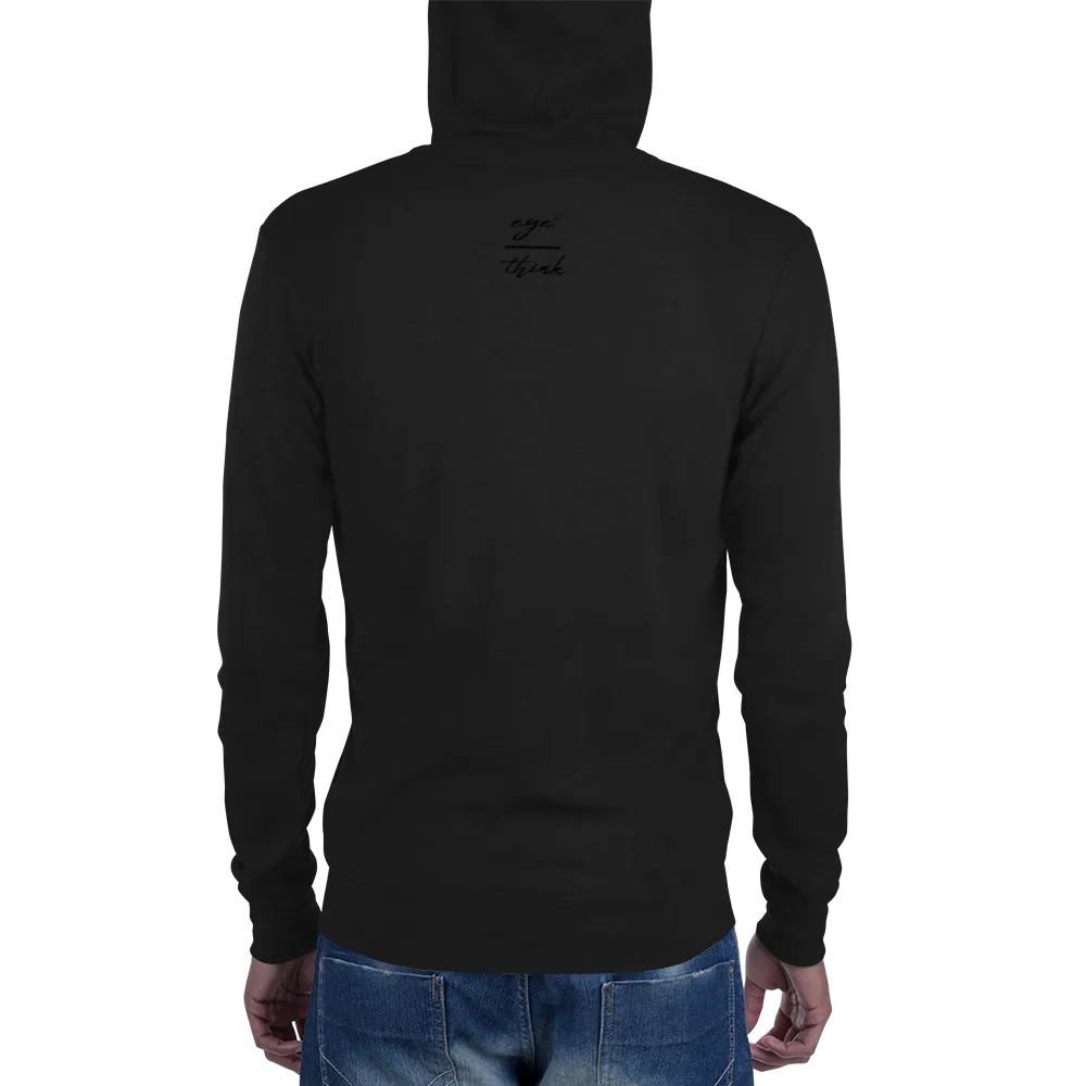 eyeoverthink® Unisex zip hoodie