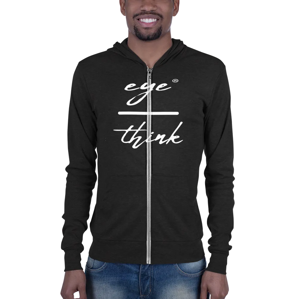 eyeoverthink® Unisex zip hoodie