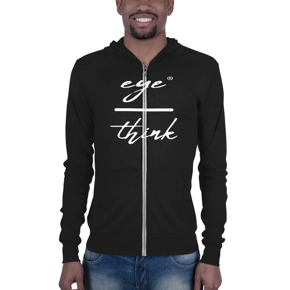 eyeoverthink® Unisex zip hoodie
