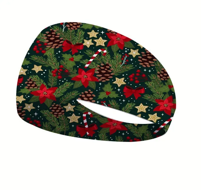 Festive Garland Christmas Tree Active Running Headband