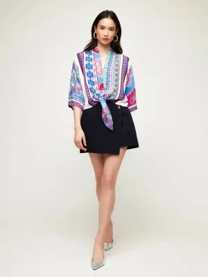 Fifteen Twenty Rowyn Skirt - Midnight Blue