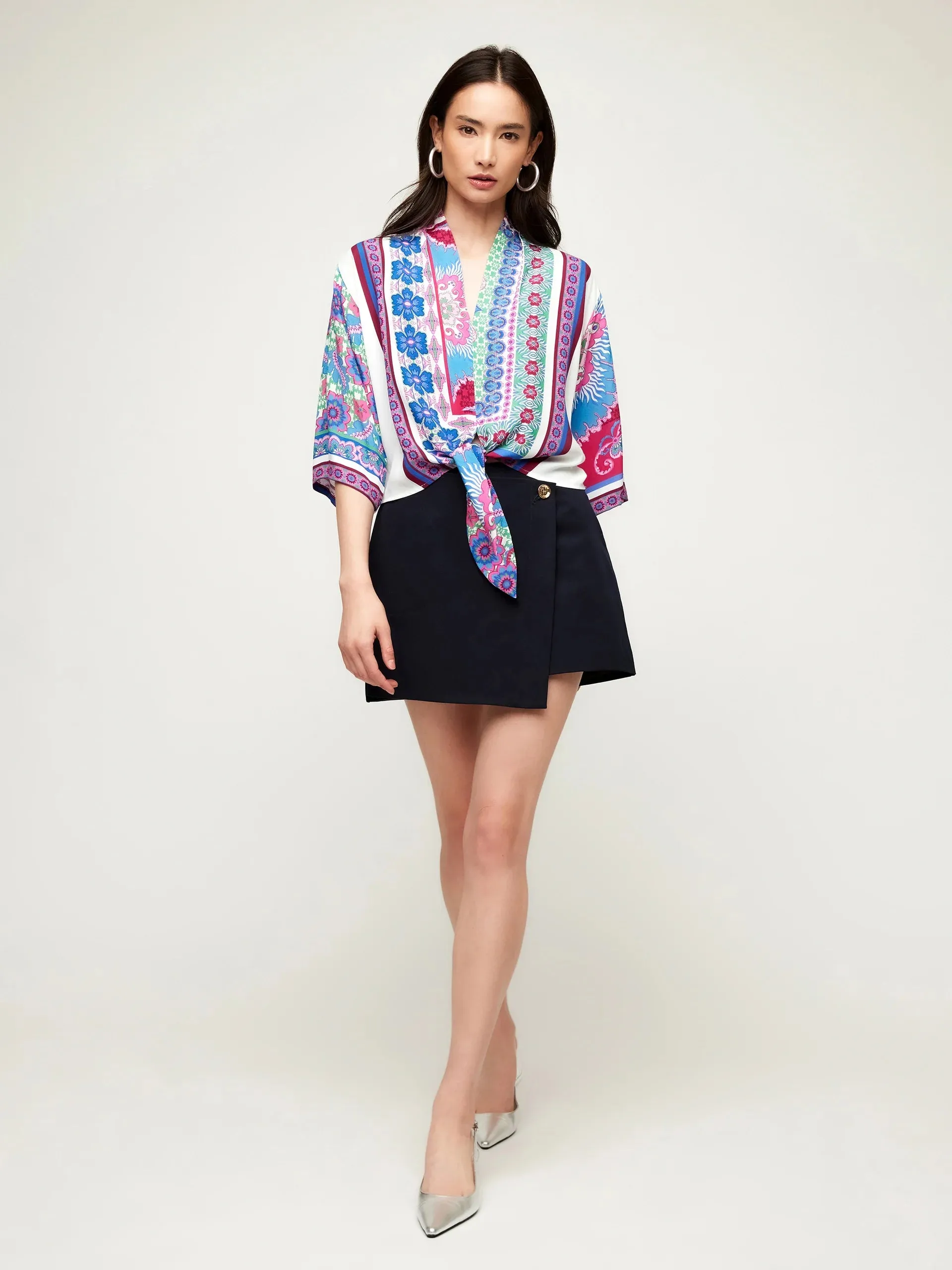 Fifteen Twenty Rowyn Skirt - Midnight Blue