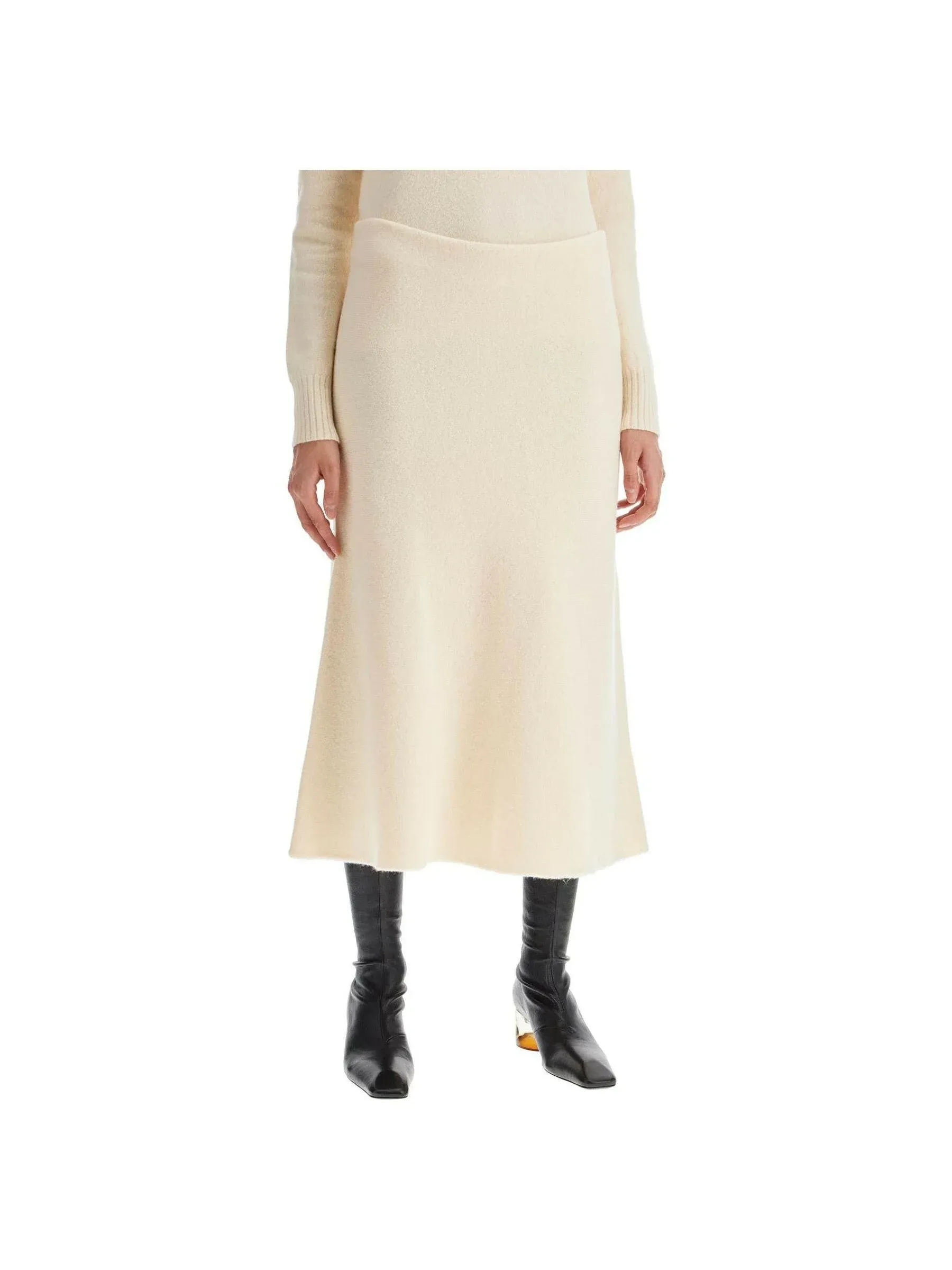 Flared Midi Skirt