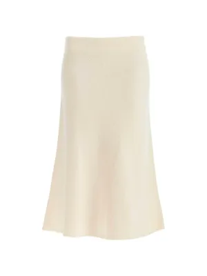 Flared Midi Skirt