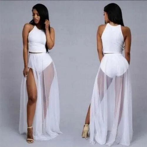Flown Away Gothic Long Skirt