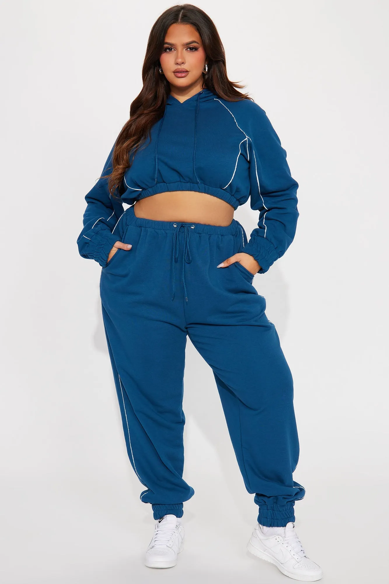 Good Moves Lounge Hoodie - Navy