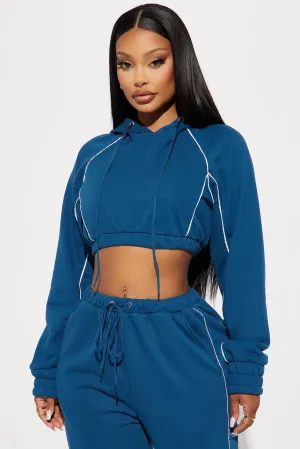 Good Moves Lounge Hoodie - Navy