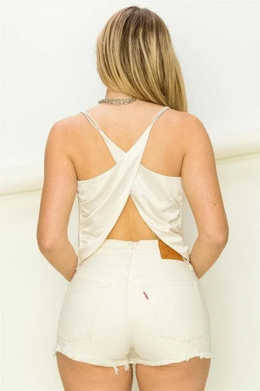 HYFVE Love Forever Cowl Neck Top