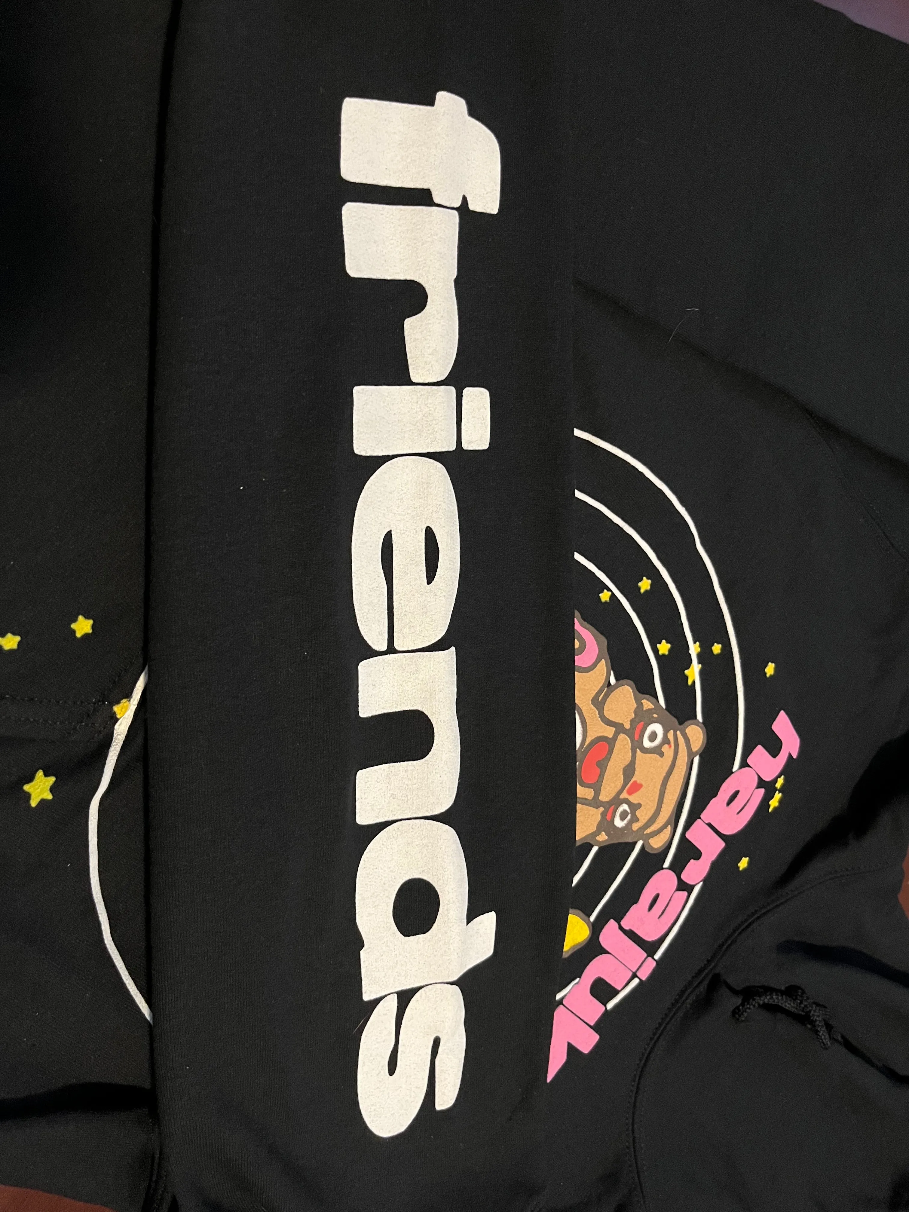 Kawaii Style "Friends" Hoodie Black