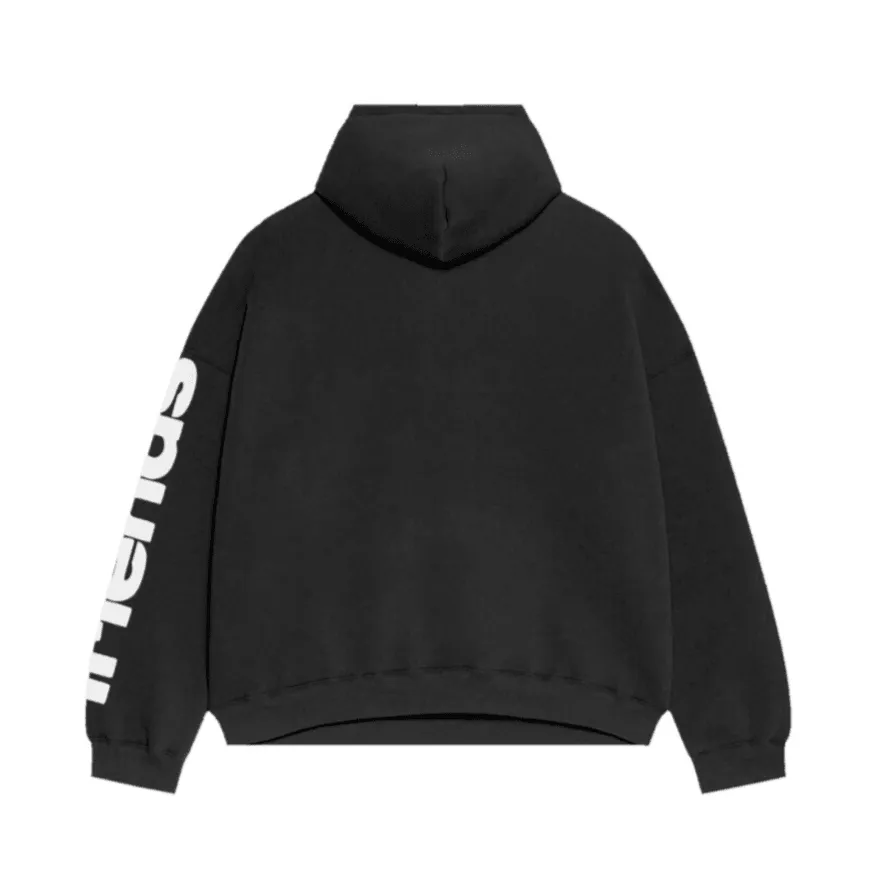 Kawaii Style "Friends" Hoodie Black