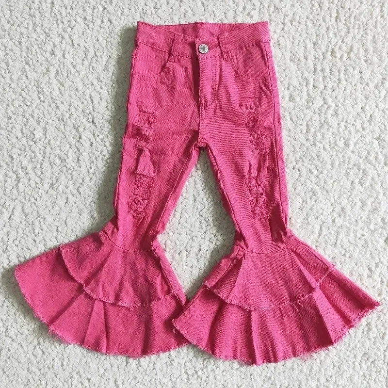Ke'mora Fashion Print Denim Jeans