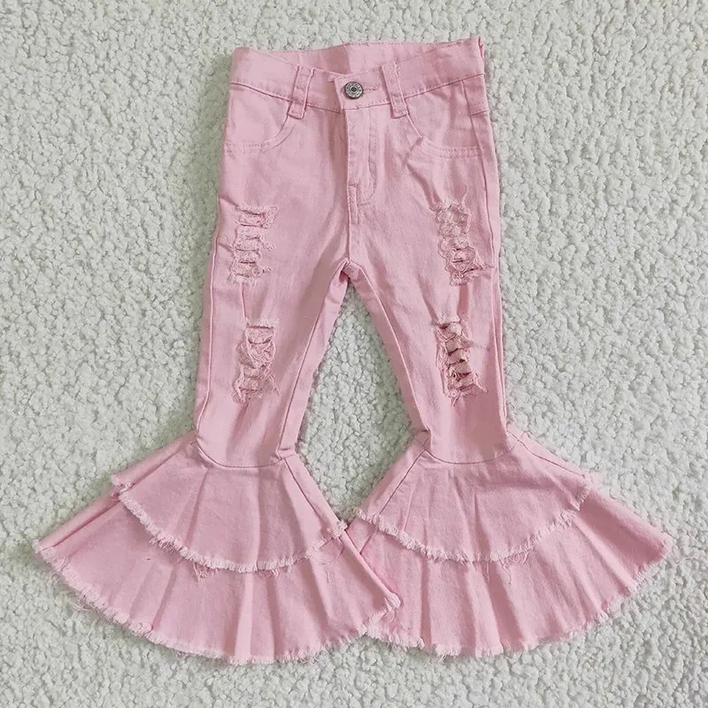 Ke'mora Fashion Print Denim Jeans