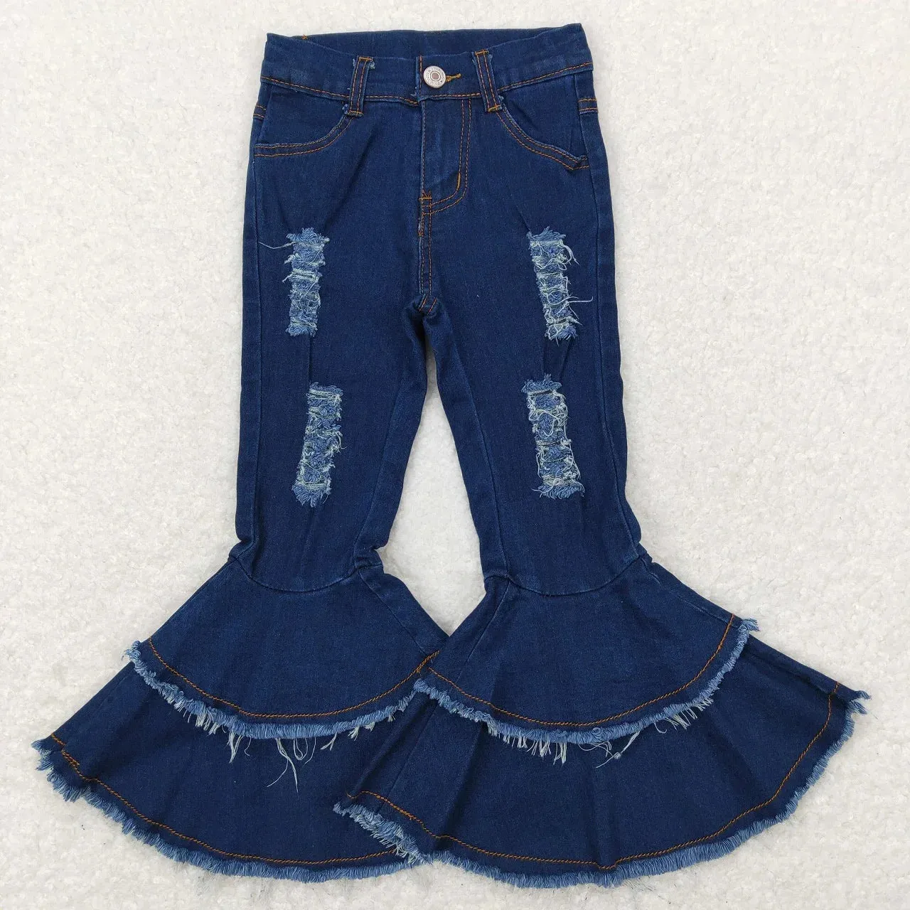 Ke'mora Fashion Print Denim Jeans