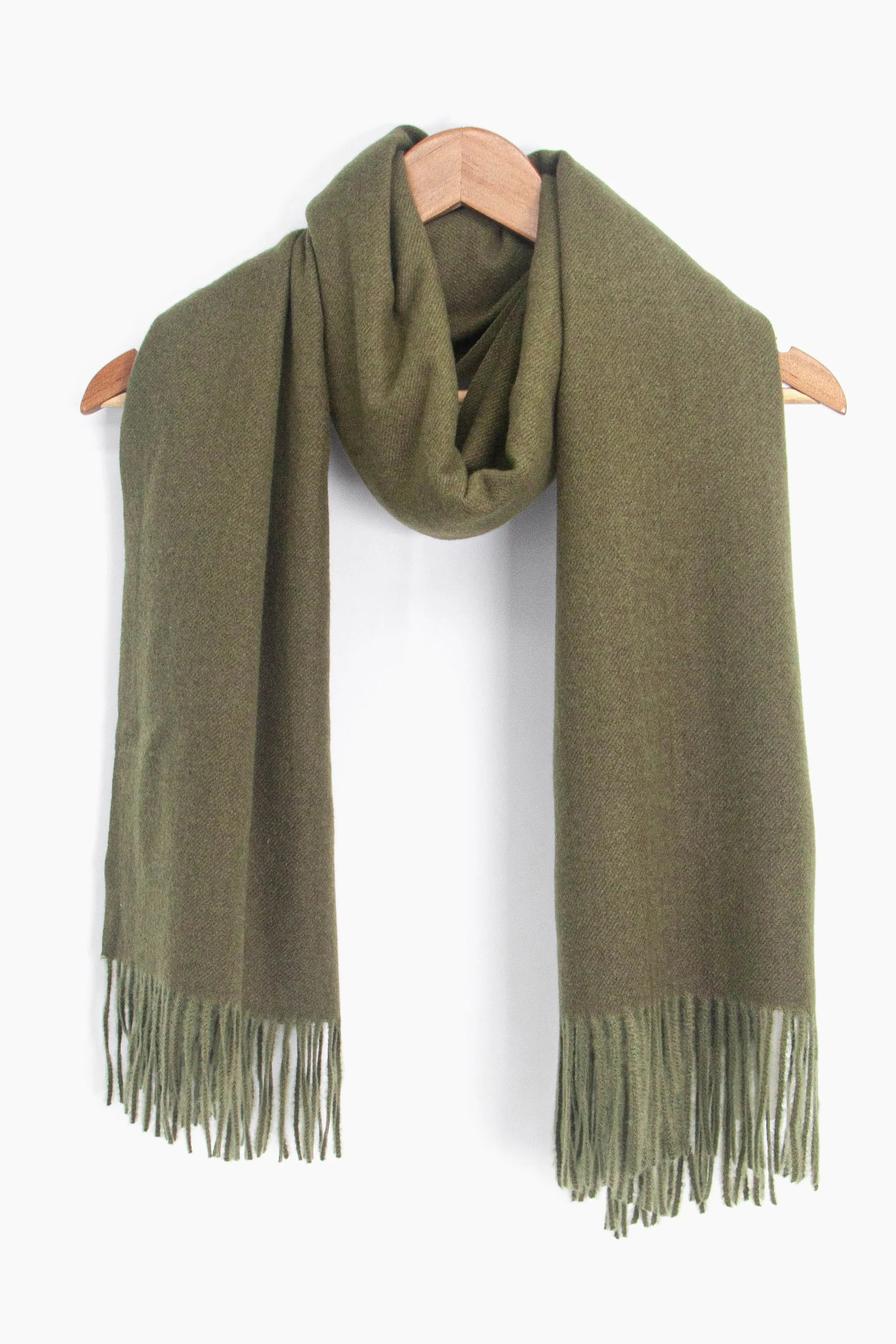 Lucia Heavyweight Scarf - Khaki