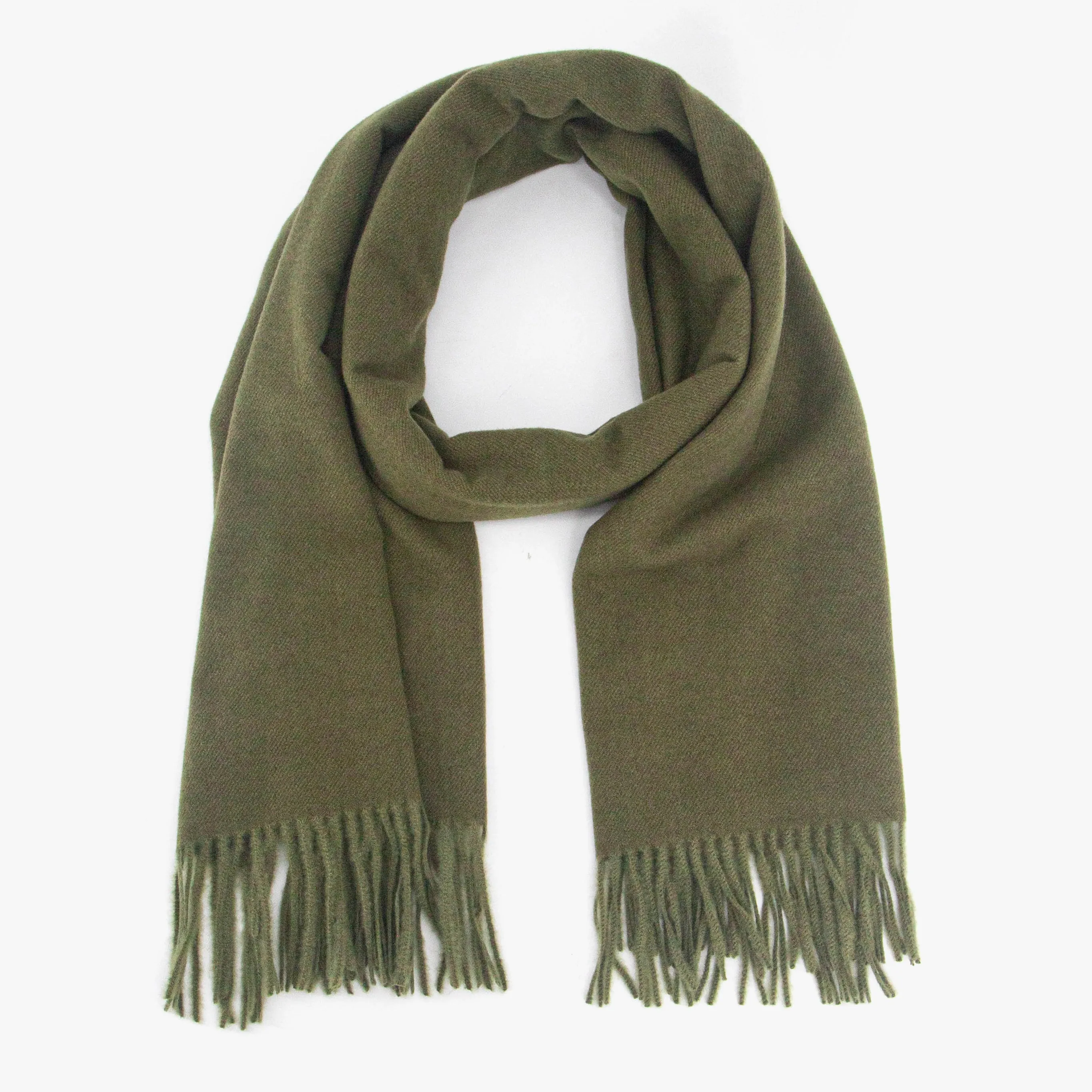 Lucia Heavyweight Scarf - Khaki