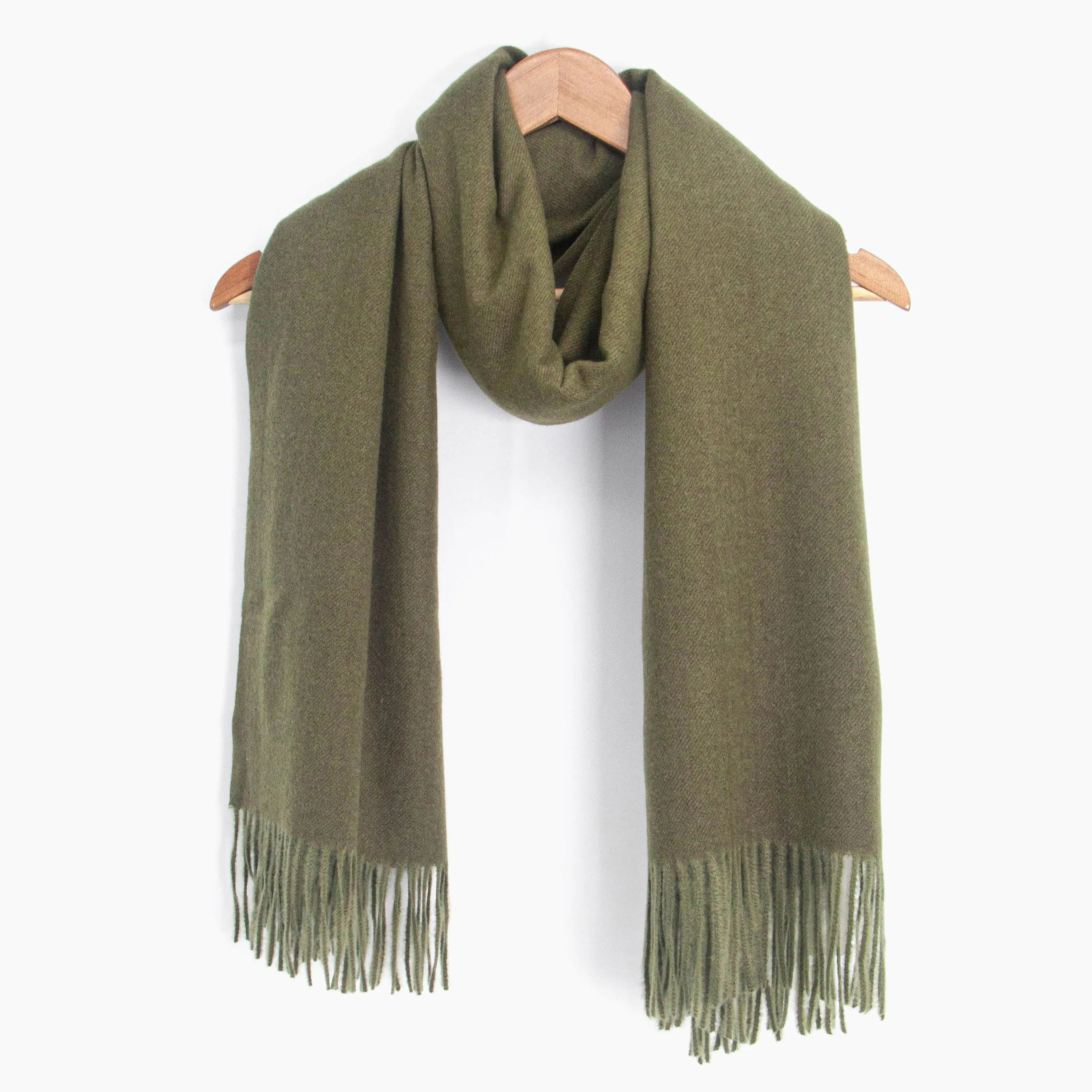 Lucia Heavyweight Scarf - Khaki