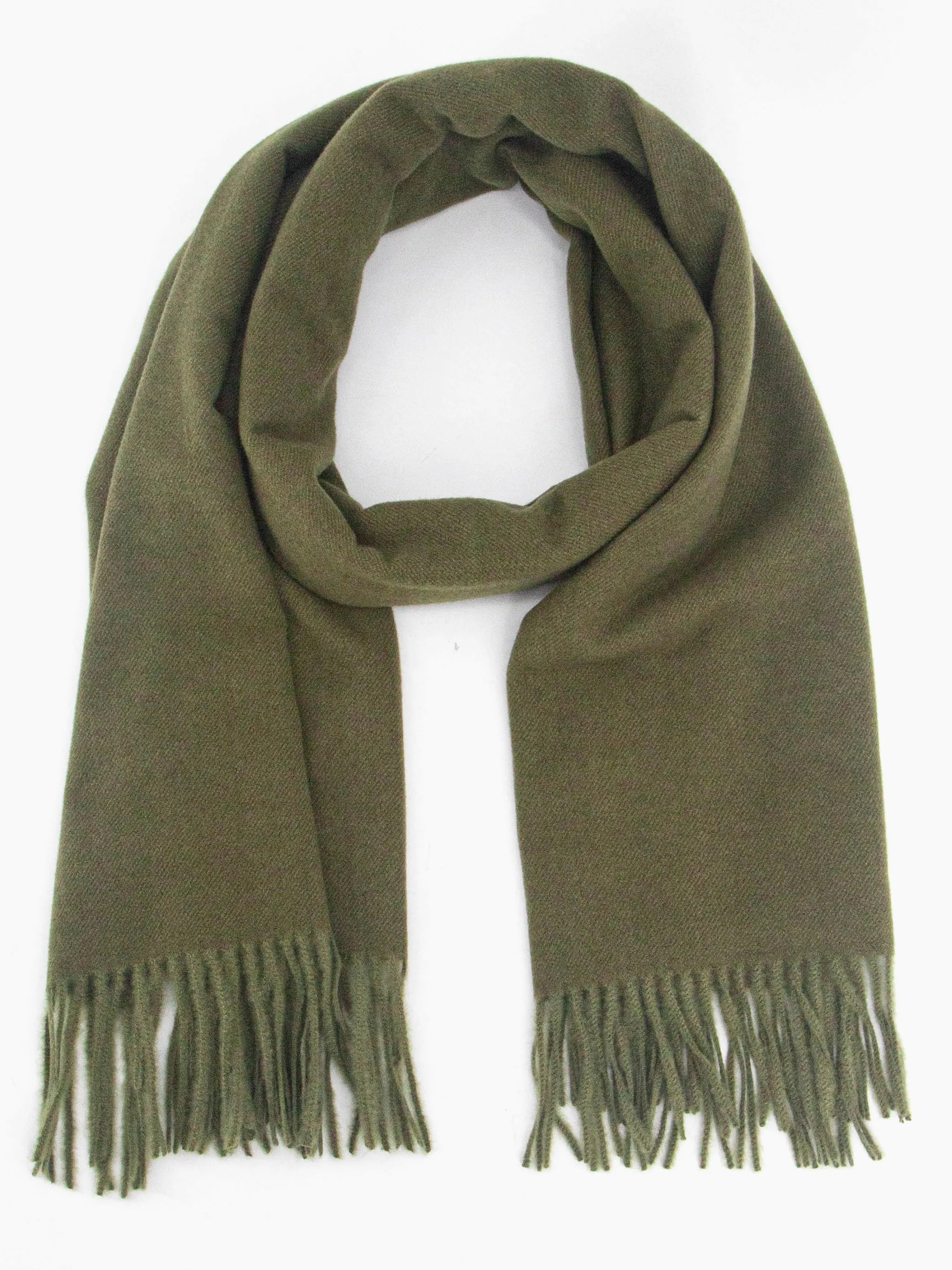 Lucia Heavyweight Scarf - Khaki