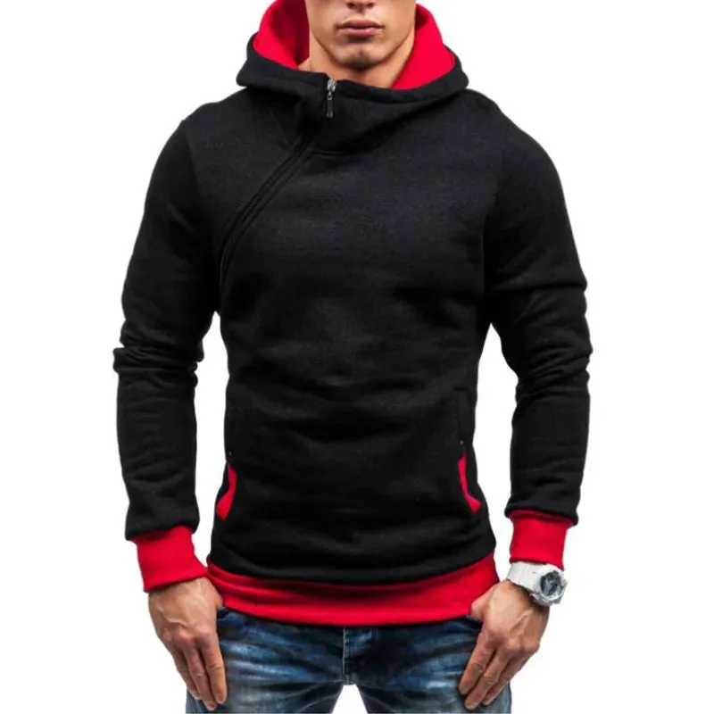 Luexco Mens Hoodies Contrast Streetwear