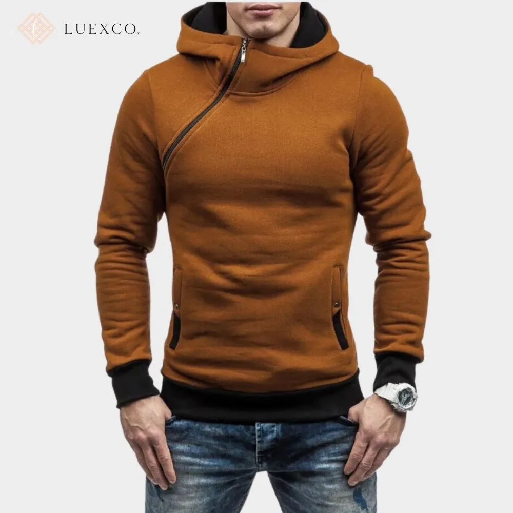 Luexco Mens Hoodies Contrast Streetwear