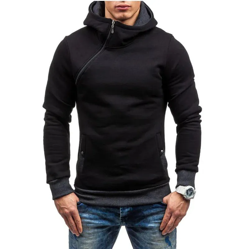 Luexco Mens Hoodies Contrast Streetwear