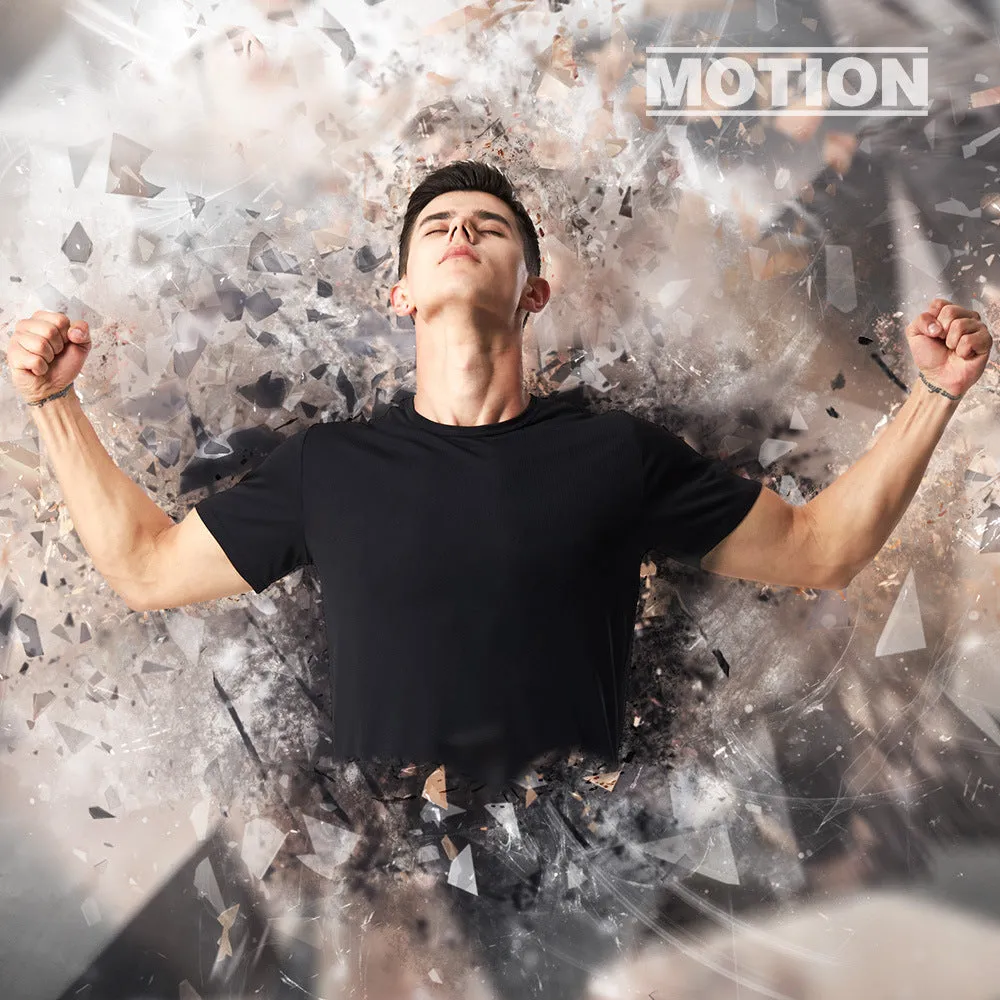 Men Quick-Drying T-Shirt Thin Grid Round-Neck Short Sleeve Outdoor Marathon Jogging Training Quick Dry Breathable Matching T-Shirt