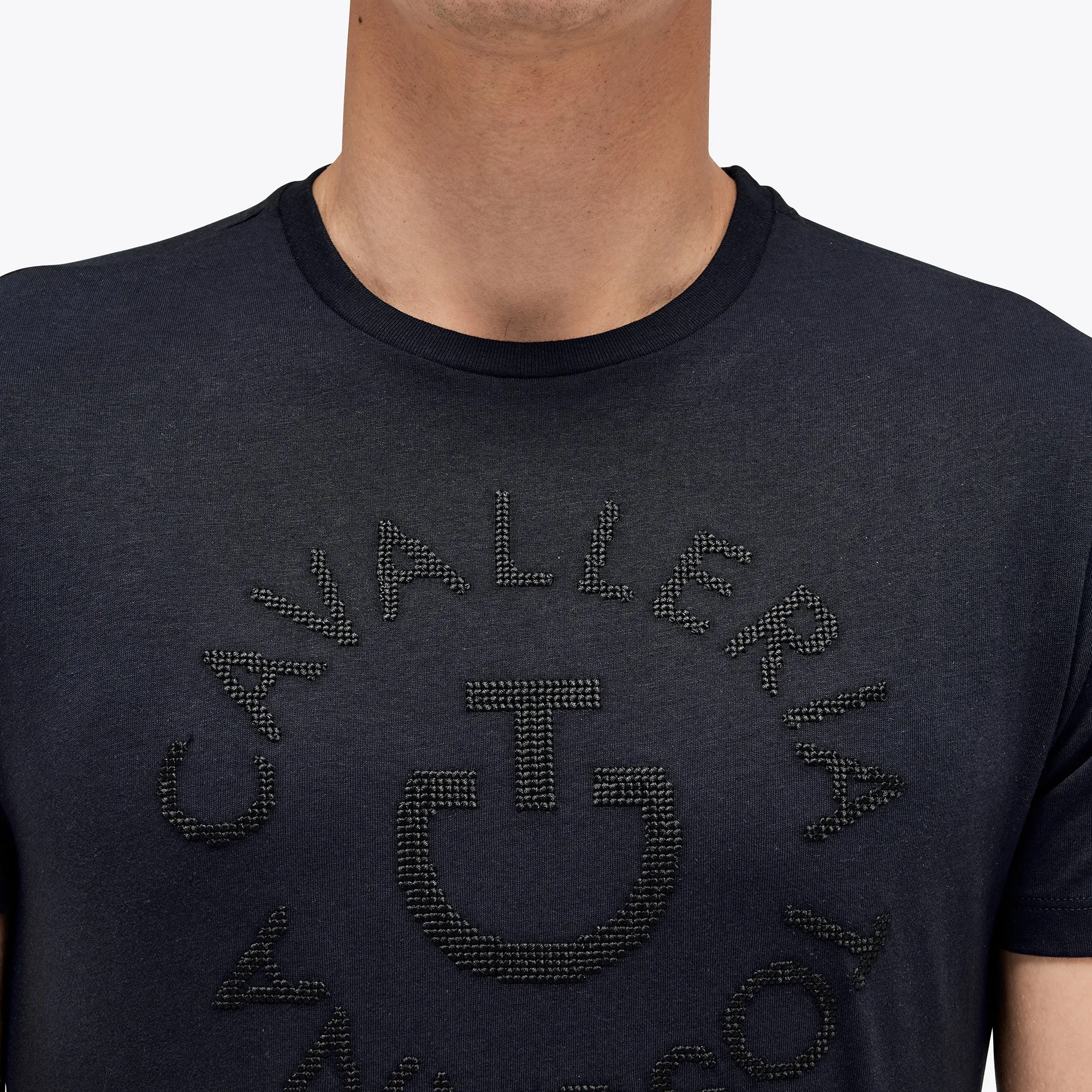 Men's CT Pixel Stitch Orbit Logo Cotton T-Shirt
