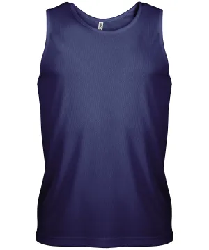 Navy - Men's sports vest