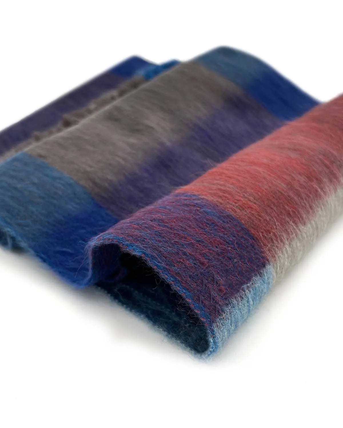 NEW! Alpaca Plaid Scarf - Equinox